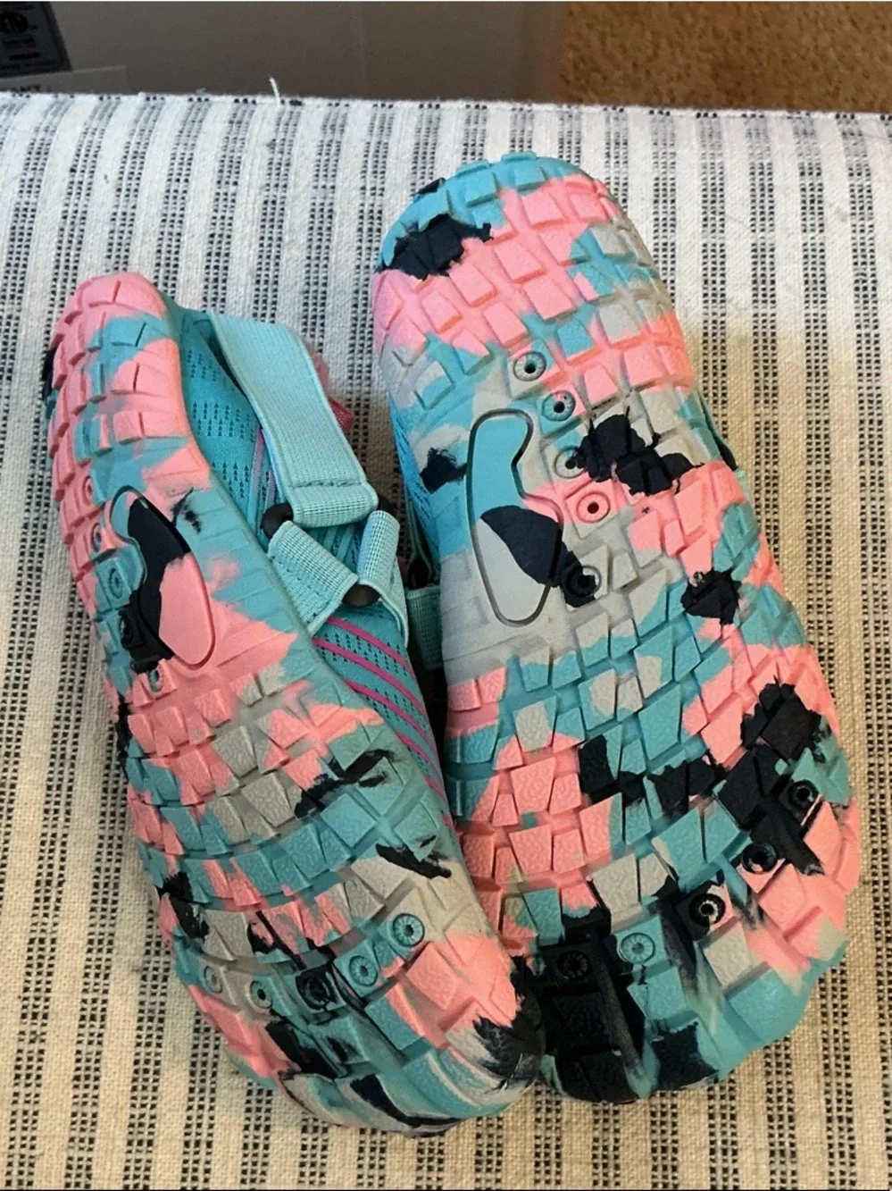 🌸Merence Anti slip Blue Aqua Water Slip On Sneakers